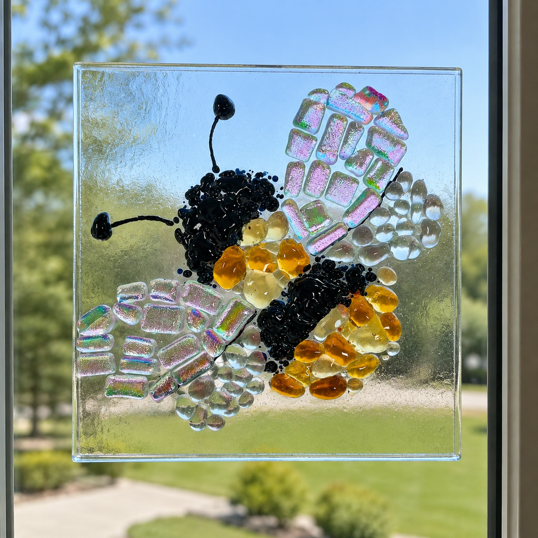 Fused Glass Bee Suncatcher Workshop - Saturday, August 29th @ 1pm