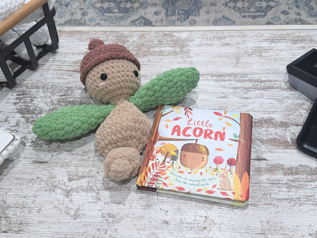 Acorn Lovey and Book Set
