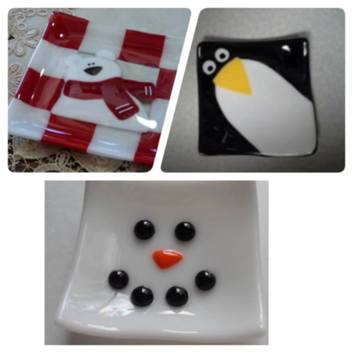 Winter Fused Glass Workshop Friday, December 27th 1pm-3pm