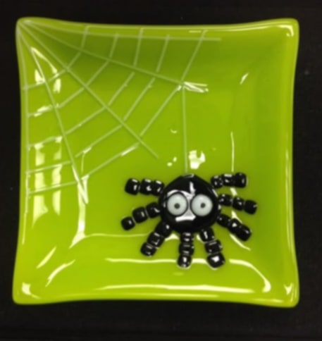 Fused Glass Spooky Plate Workshop Sunday, October 5th @ 1pm