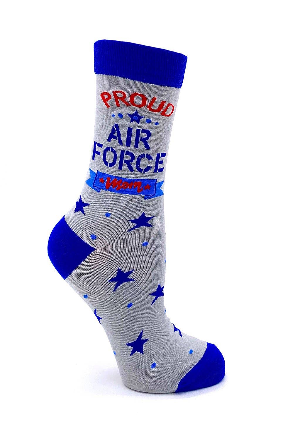 Proud Air Force Mom Women's Crew Socks