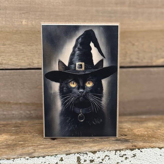 Simon the Black Cat Block
