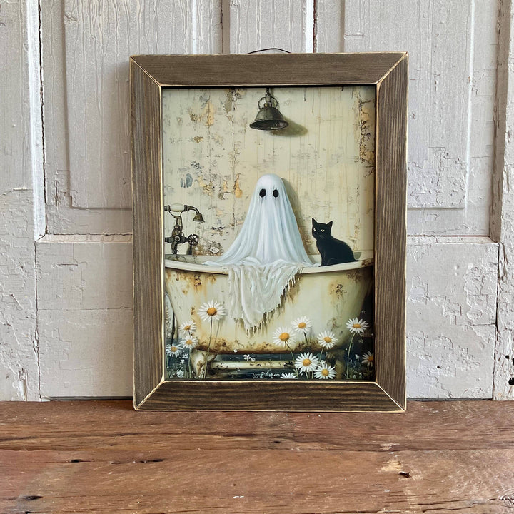 FLORAL GHOST BATHTUB