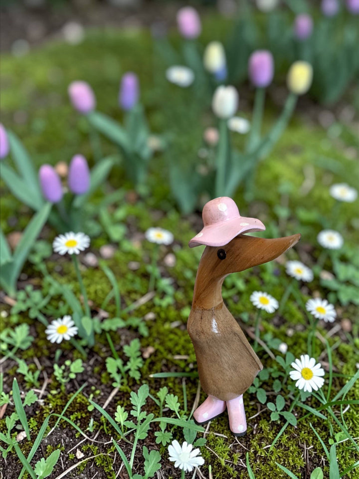 Polka Dot Hat Bamboo Duckling