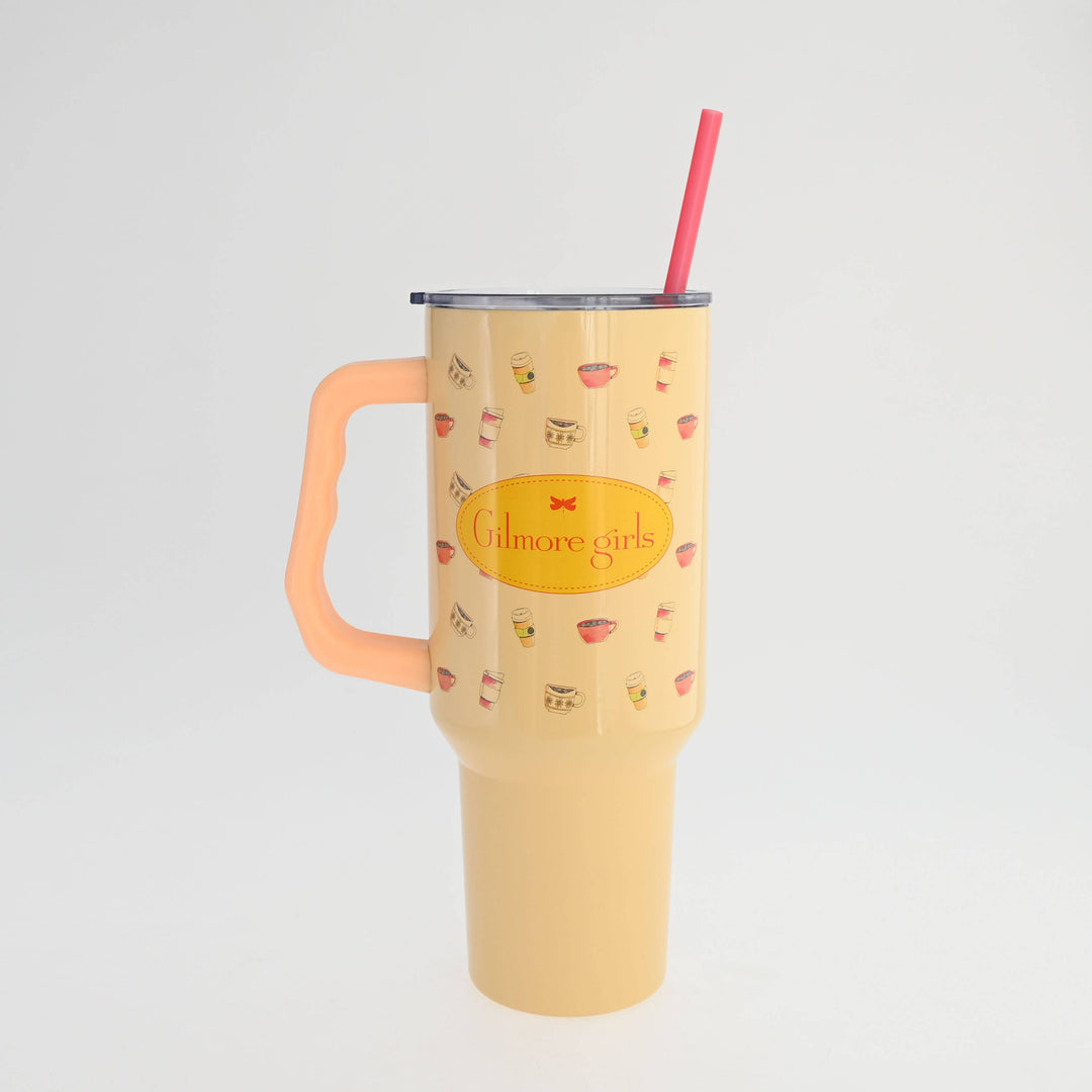 Gilmore Girls Watercolor Luke's Pattern 40oz SS Tumbler
