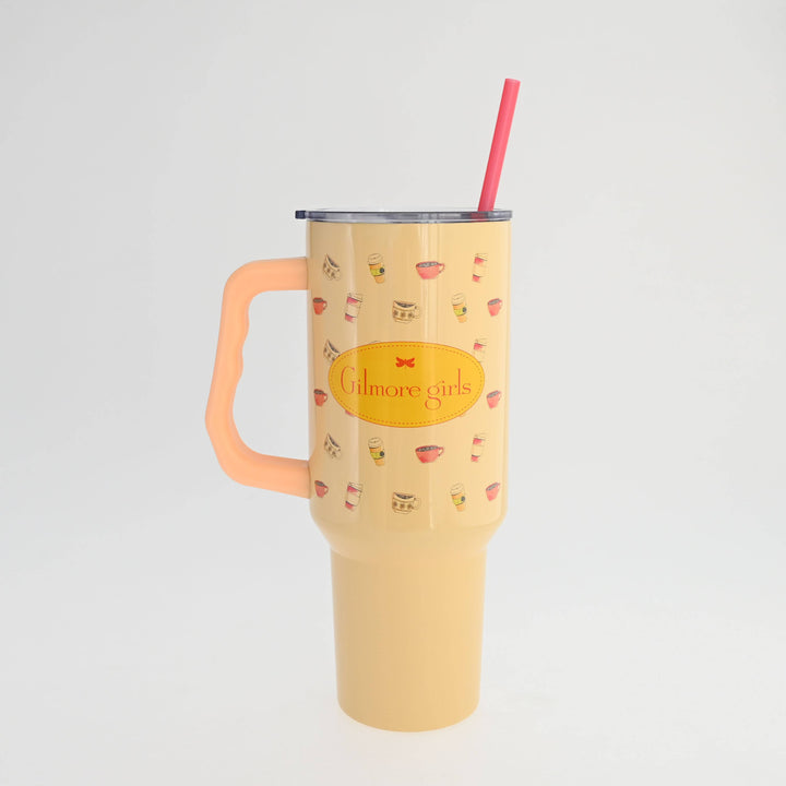 Gilmore Girls Watercolor Luke's Pattern 40oz SS Tumbler