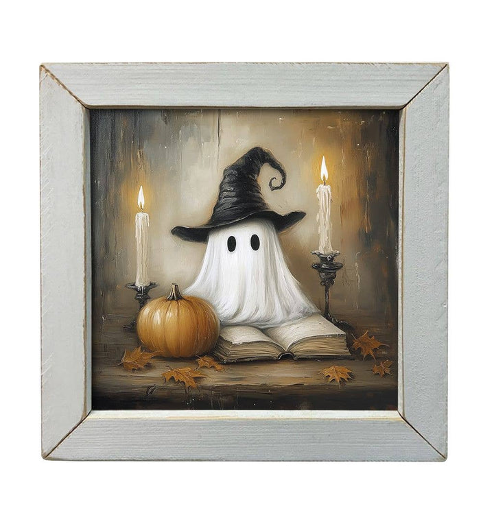 Witch Hat Ghost Art