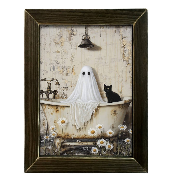 FLORAL GHOST BATHTUB