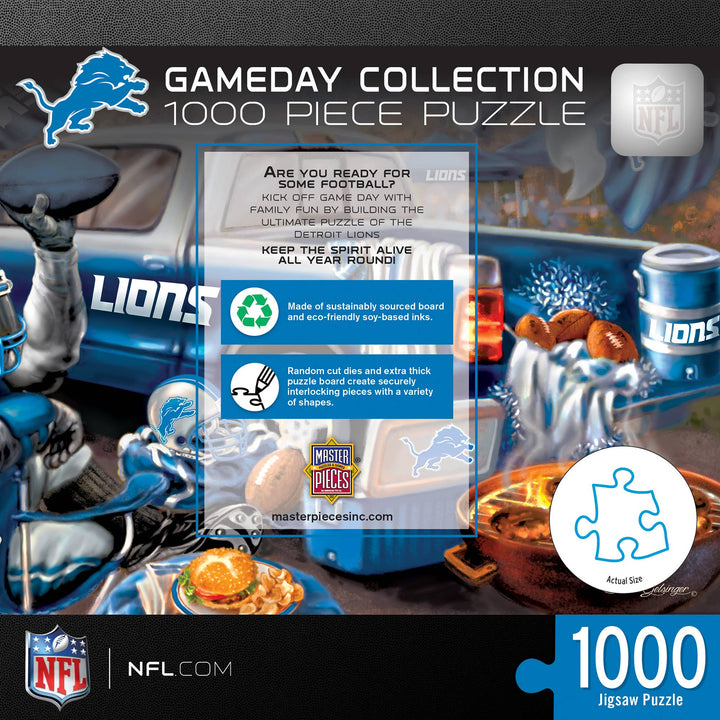 Detroit Lions - Gameday 1000 Piece Puzzle