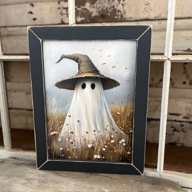 Fall Ghost with Hat