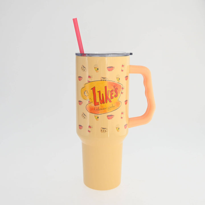 Gilmore Girls Watercolor Luke's Pattern 40oz SS Tumbler