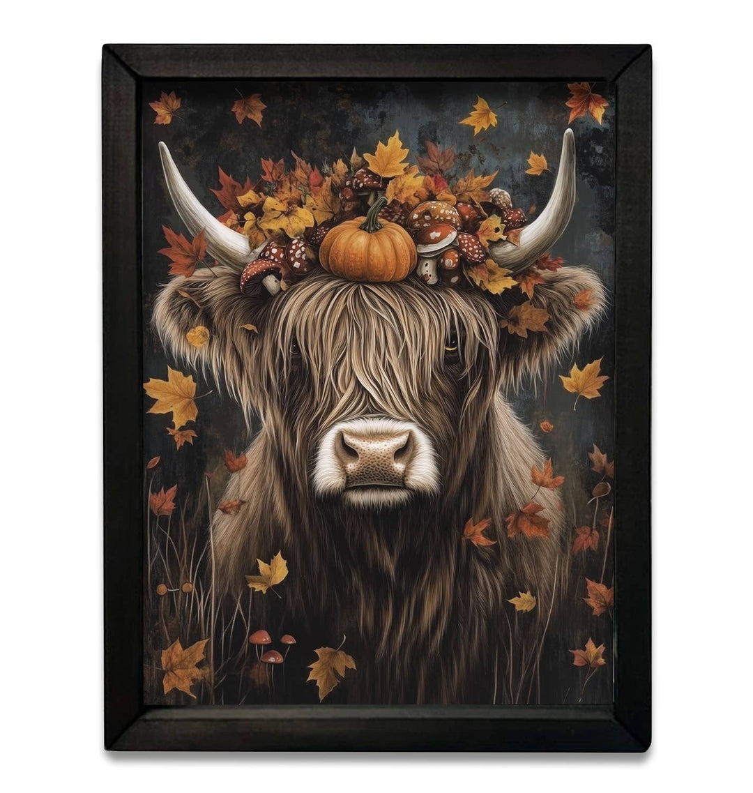 Fall Highland Box Frame