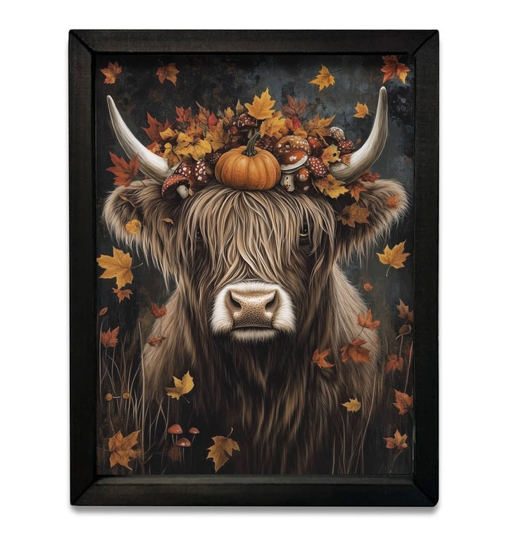 Fall Highland Box Frame