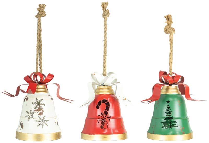 CLASSIC CHRISTMAS BELL 3 AST